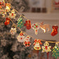 🎅 Mach dich bereit für Weihnachten: 50 % Rabatt – LED-Lichterkette mit Weihnachtsmann
