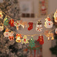 🎅 Mach dich bereit für Weihnachten: 50 % Rabatt – LED-Lichterkette mit Weihnachtsmann