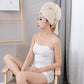 🧖‍♀️ Super Absorbent Coral Fleece Hair Towel 60×100cm – Soft, Quick & Convenient ✨