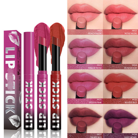 Matt wasserdichter schräger Dreh-Lippenstift