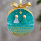 ⏳Freundschaft Meer Glas Christbaumschmuck🌊✨Von der Natur geformt & handgefertigt💝
