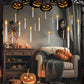 Halloween-Dekorationen - Schwebe-Kerzen mit Zauberstab