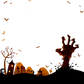 Halloween-Dekorationen - Schwebe-Kerzen mit Zauberstab