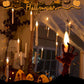Halloween-Dekorationen - Schwebe-Kerzen mit Zauberstab