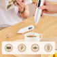 ☕✨ USB‑laddbar elektrisk mjölkskummare – 3 hastigheter, 180 minuters driftstid, skummare i rostfritt stål för kaffe, matcha och proteinshakes 🥛
