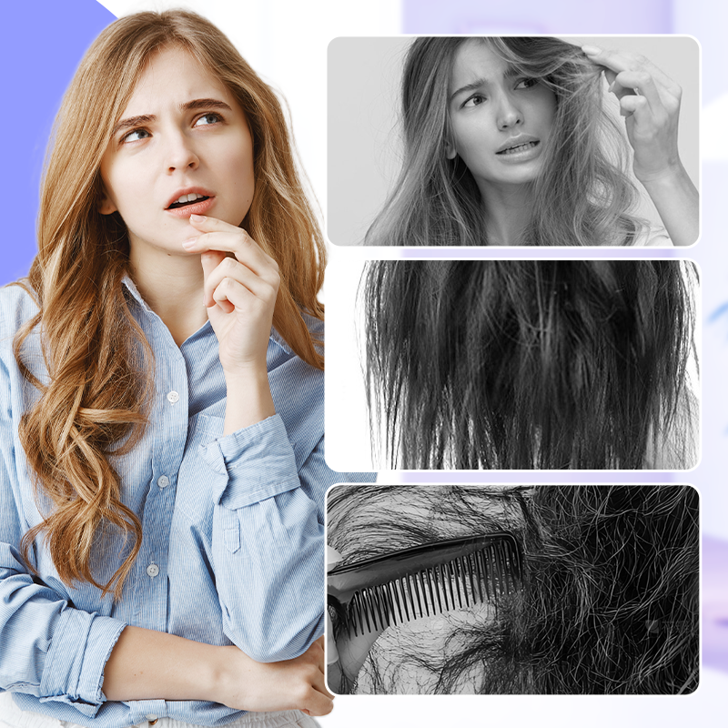 Haarpflegespray für Perücken (synthetisch & Naturhaar)