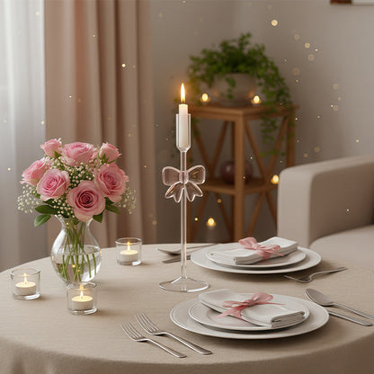 🕯️✨Festlicher Bogen-Glas Kerzenhalter - 🎄Gemütliche Atmosphäre für Weihnachten & besondere Anlässe
