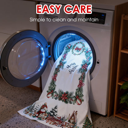 Weihnachtsurlaub Gedruckte Dekorative Tischdecke