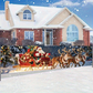 ⏰ Merry Christmas Hanging Banner – Outdoor Festive Decor 🎄✨