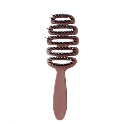 💖Black-Friday-Mega-Angebot – 50 % Rabatt!💖Haarbürste aus Wildschweinborsten mit gebogener Form