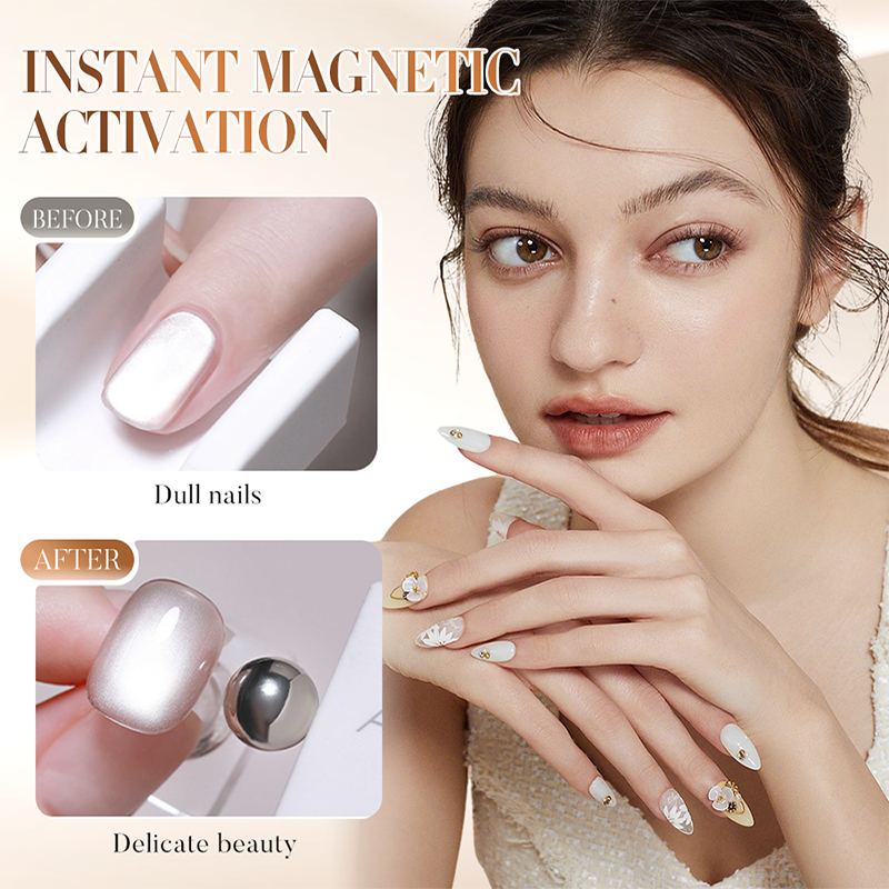 Katzenaugen-Effekt für salon-perfekte Nägel zu Hause - Einfach geniales Magnetisches Nageldesign-Werkzeug