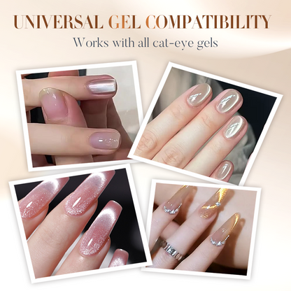 Katzenaugen-Effekt für salon-perfekte Nägel zu Hause - Einfach geniales Magnetisches Nageldesign-Werkzeug