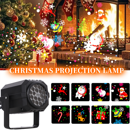 ⏳ Letzter Tag: 50 % auf das gesamte Sortiment!⏰Rotierender LED-Weihnachtsmusterprojektor