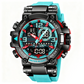 ⌚ LIMITED-TIME 50% OFF! 💧 Multifunctional Waterproof LED Digital Watch – 50M, Dual Movement, Stopwatch 🌙