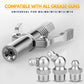 📢📢50% OFF !! ⏰⚙️High Pressure Dual Handle Grease Gun Coupler🛢️⛽