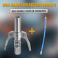 📢📢50% OFF !! ⏰⚙️High Pressure Dual Handle Grease Gun Coupler🛢️⛽