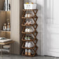 ✨ Foldable Bamboo Shoe Rack – Heavy-Duty Free-Standing Organizer – 100% Natural Alpine Bamboo, Tool-Free 5-Second Scissor Fold Setup-Compact Flat Storage – 2-10 Tiers 2 Colors 🌿