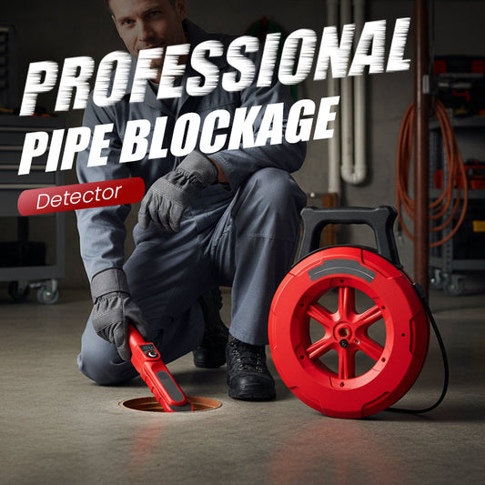 🎯 Pinpoint Blockage Depth | Advanced Pipe Inspection Camera | Clear Visuals 📏【Limited Offer】