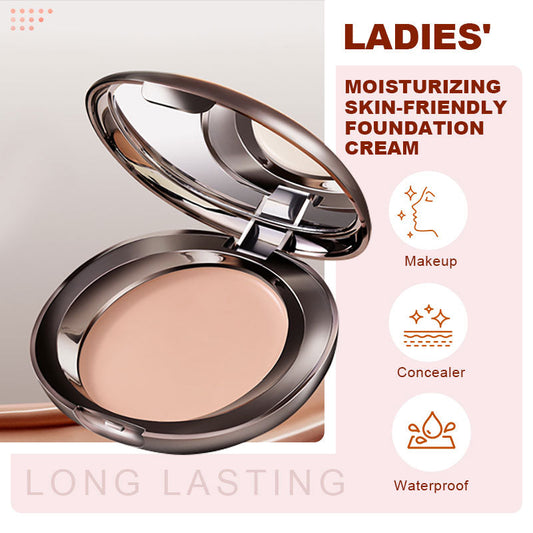 Samtiges Make-up Kompaktpuder – Leicht deckend, feuchtigkeitsspendend & langanhaltend 🌿✨