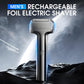 🪒 Men's Rechargeable Foil Electric Shaver – Smooth Grooming, Anytime ⚡🧔