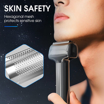 🪒 Men's Rechargeable Foil Electric Shaver – Smooth Grooming, Anytime ⚡🧔