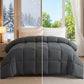 ✨ Lightweight & Breathable Quilted Duvet Insert – Premium Down-Alternative Fiber, Box-Stitch Construction & Secure Corner Tabs – All-Season Hypoallergenic Comfort for Sensitive Sleepers 🌙