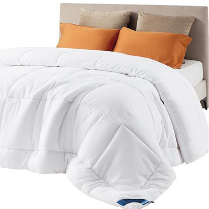 ✨ Lightweight & Breathable Quilted Duvet Insert – Premium Down-Alternative Fiber, Box-Stitch Construction & Secure Corner Tabs – All-Season Hypoallergenic Comfort for Sensitive Sleepers 🌙