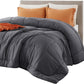 ✨ Lightweight & Breathable Quilted Duvet Insert – Premium Down-Alternative Fiber, Box-Stitch Construction & Secure Corner Tabs – All-Season Hypoallergenic Comfort for Sensitive Sleepers 🌙