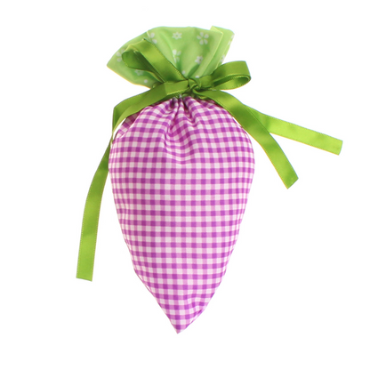 Carrot Shaped Plush Easter Treat Pouch