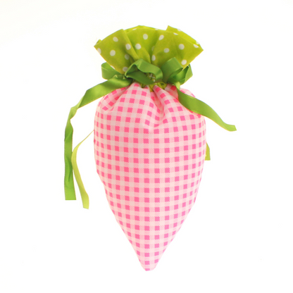 Carrot Shaped Plush Easter Treat Pouch