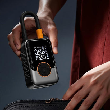 🔋 50% OFF NOW! 💨 Smart Tire Inflator – Auto-Stop, Triple Cooling & Type-C – Compact & Reliable 🚗