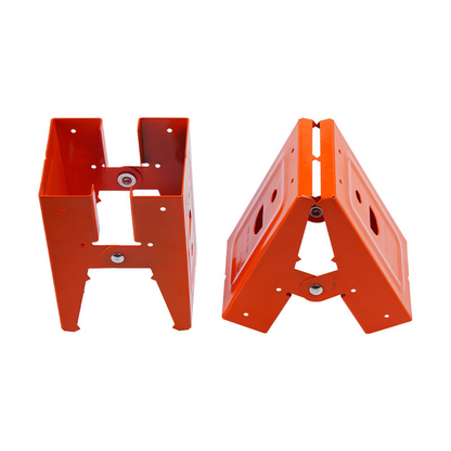 🔩 Heavy-Duty Sawhorse Bracket with Down Clamp – Galvanized steel, foldable & secure locking – perfect for job sites, workshops or DIY projects 🛠️