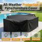 🎃Halloween Deal 50% OFF!☔210D Waterproof Garden Furniture Cover – Secure-Fit Outdoor Table & Chair Cover