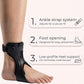 Adjustable Foot Drop Brace with Inflatable Liner