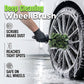 🧼Wheel Barrel Cleaning Brush – Deep Reach Microfiber for Rims, Calipers & Engine Bay – Scratch-Free Soft Bristles, Ergonomic Grip + Knuckle Guard – Includes Storage Box