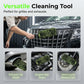 🧼Wheel Barrel Cleaning Brush – Deep Reach Microfiber for Rims, Calipers & Engine Bay – Scratch-Free Soft Bristles, Ergonomic Grip + Knuckle Guard – Includes Storage Box