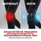 ✨ Motorcycle Knee & Elbow Guard Set – Hard Shell, Articulated Design, Breathable 🛡️