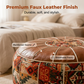 🛋️Multifunctional Storage Ottoman Pouf