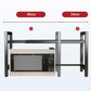 🧰Expandable Microwave Rack – Adjustable, 75kg Capacity, Hooks Included
