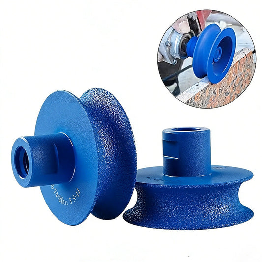 ✨ Concave Edge Grinding Wheel – Diamond-Coated, Dual-Tool, Smooth Finish 🔧