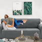 High Stretch Jacquard Sofa Cover with Non-Slip Straps
