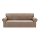 High Stretch Jacquard Sofa Cover with Non-Slip Straps