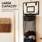 🧺 Over‑Door Laundry Basket – Basketball net, acrylic & no‑drill ✨