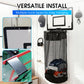 🧺 Over‑Door Laundry Basket – Basketball net, acrylic & no‑drill ✨