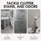 🌸No-Scrub Bathroom Foam Cleaner | Limescale & Soap Scum Remover, Gentle on Hands💧