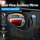 👀🚗Never miss road conditions with full panoramic view-HD Waterproof Dual-Sided Parking Mirror