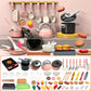 ✨ Camping Themed Kids Pretend Kitchen Playset – Realistic, Interactive, Safe ✨