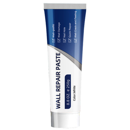 🥳Waterproof Wall Repair Paste – Fills cracks & chips fast, creates smooth white finish. No need to hire a pro – DIY home touch‑ups made easy! 🛡️✨