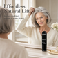 💞 Fluffy Hair Shaping Spray‑Lightweight Volumizing Mist, All‑Day Strong Hold Humidity‑Resistant Peach Scent Hair Spray for Fine Flat Thin Hair