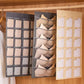 🧦 Double-Sided Hanging Storage Organizer – 24 Pockets, Breathable Fabric, Perfect for Underwear, Socks & Accessories 🏠